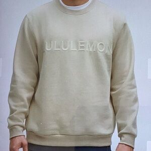 Lululemon Steady State Lululemon Bone colour Sweatshirt( Medium)